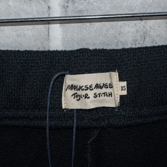 Taylor Stitch x Magic Seaweed The Pack Pants in Coal Fleece Size XS NWT